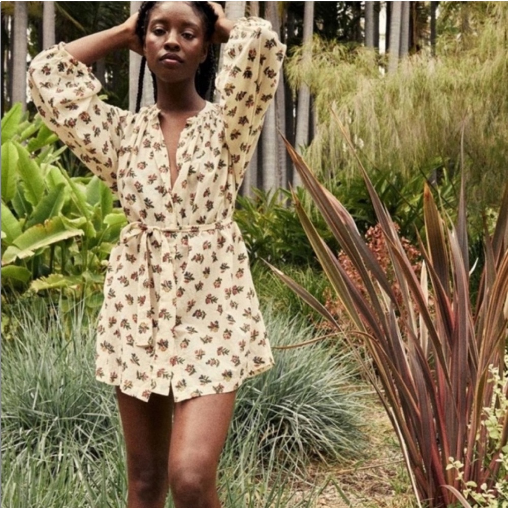 DOEN Jo Dress in Solstice Canyon Blossoms - XS - NWT - Picture 6 of 10